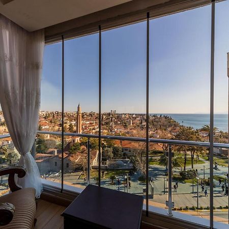 Lovely Flat With Sea View Near Beach In Muratpasa อันตัลยา ภายนอก รูปภาพ